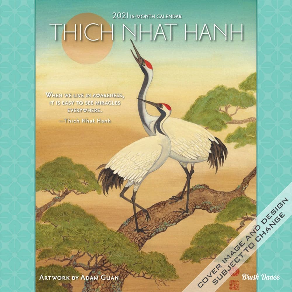 Thich Nhat Hanh Wall Calendar