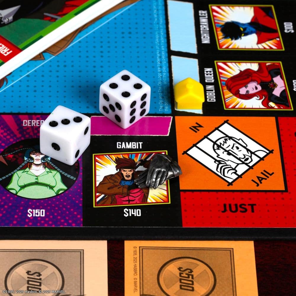 Monopoly X-Men 97 Edition Board Game Fourth Alternate Image