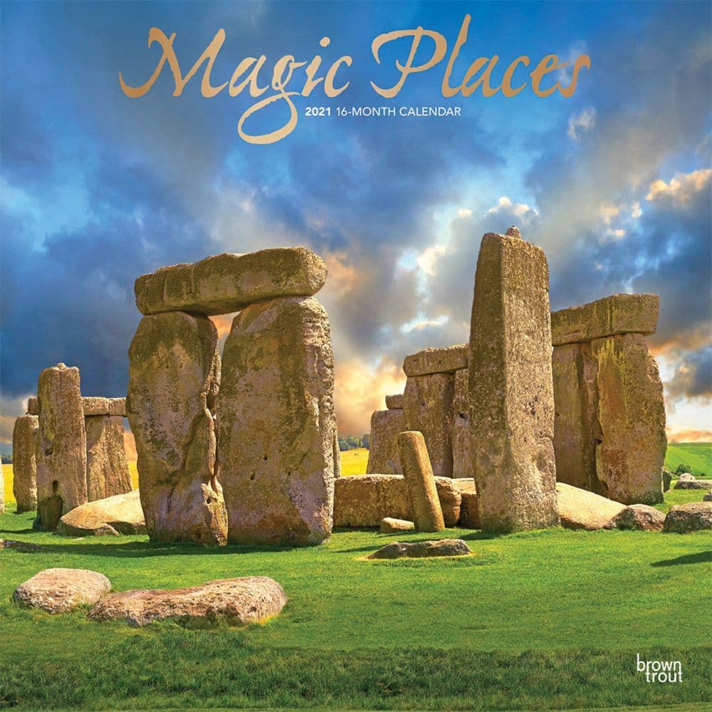 Magic Places Wall Calendar SV