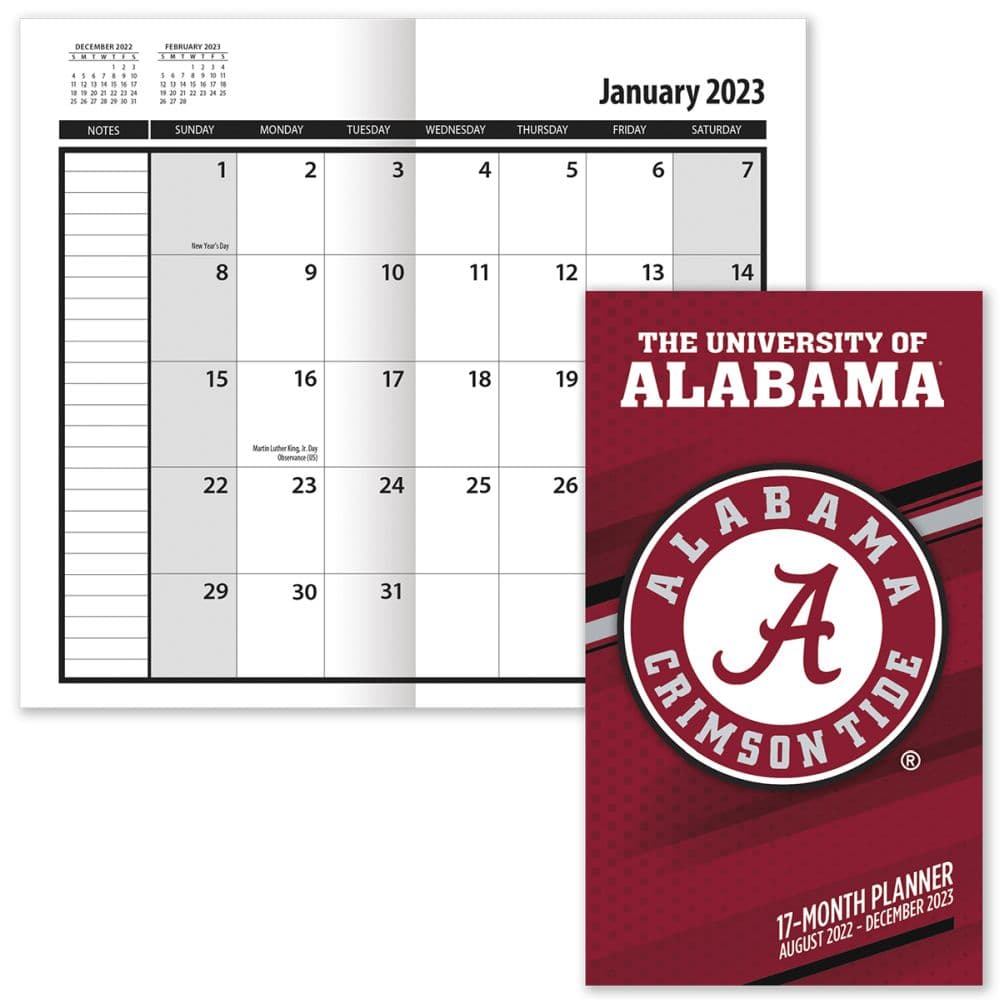 Alabama Crimson Tide 2023 Planner - Calendars.com