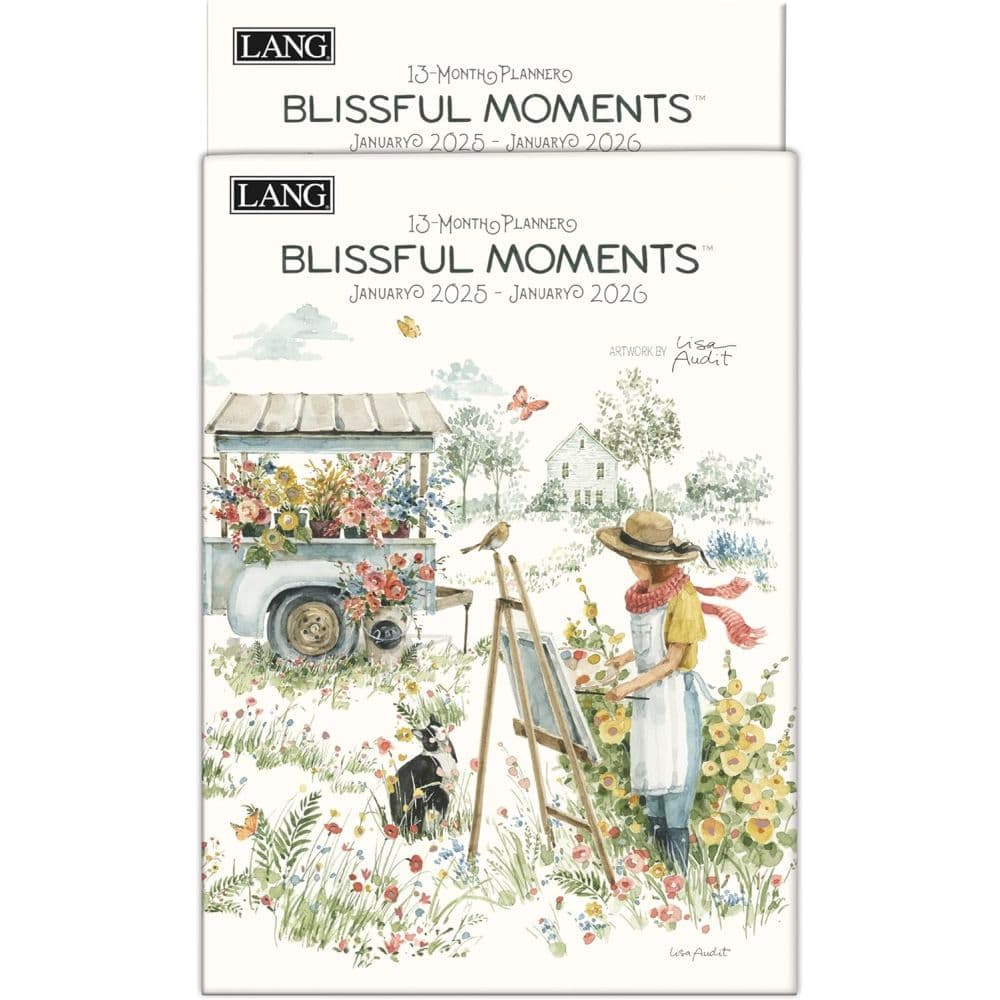 Blissful Moments by Lisa Audit 2025 Monthly Planner Fifth Alternate Image width=&quot;1000&quot; height=&quot;1000&quot;