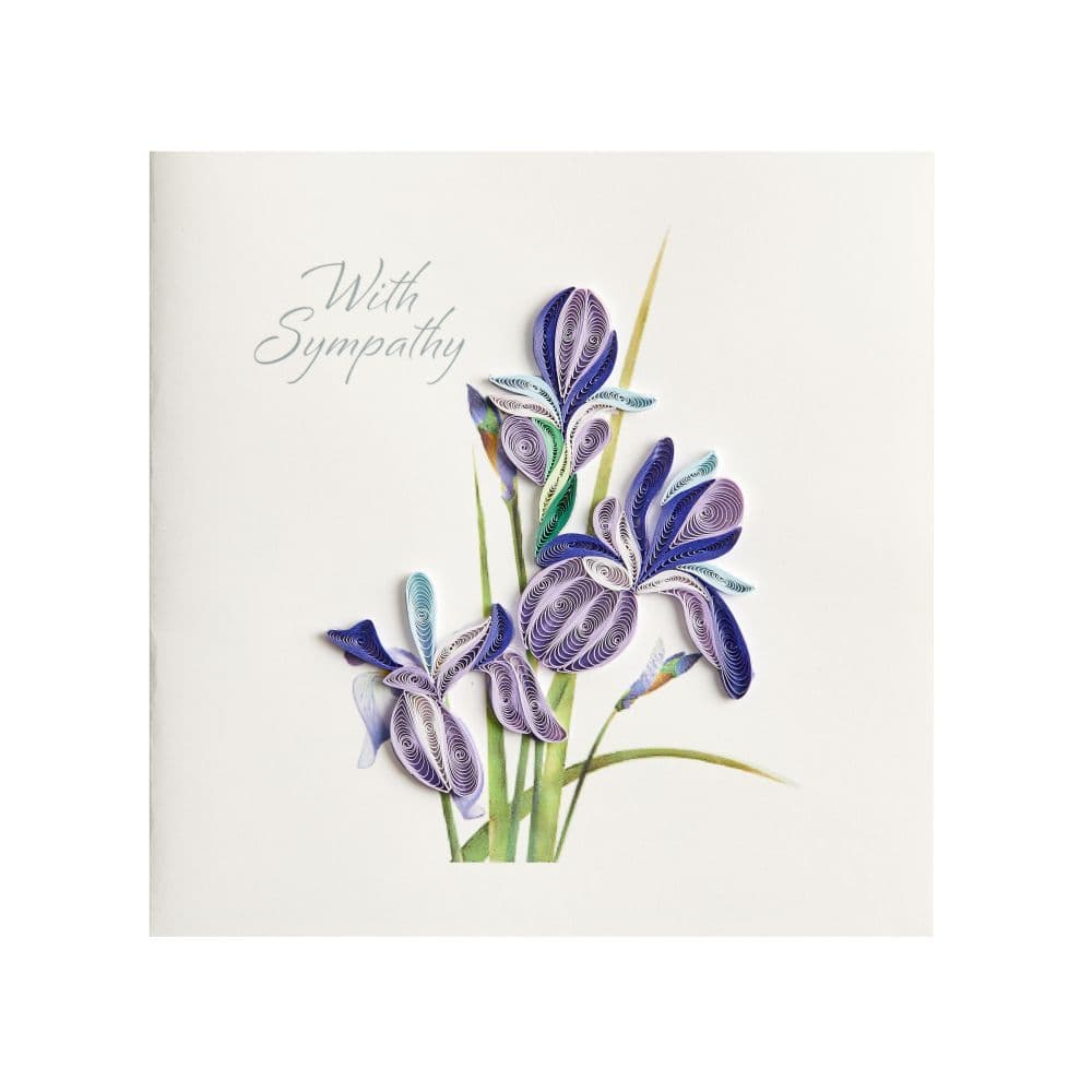 Iris Greeting Card Alternate Image 1