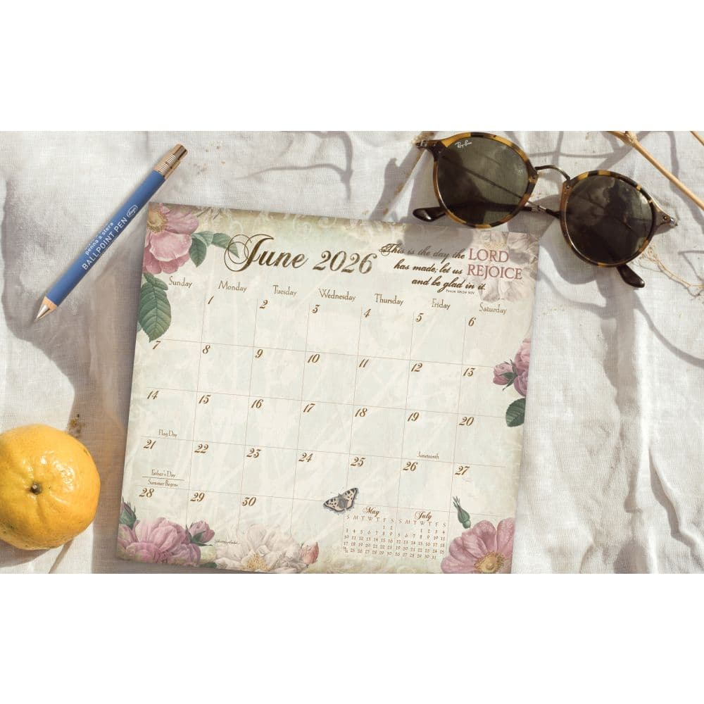 Walk by Faith 2026 Magnetic Calendar by Christine Adolph Second Alternate Image