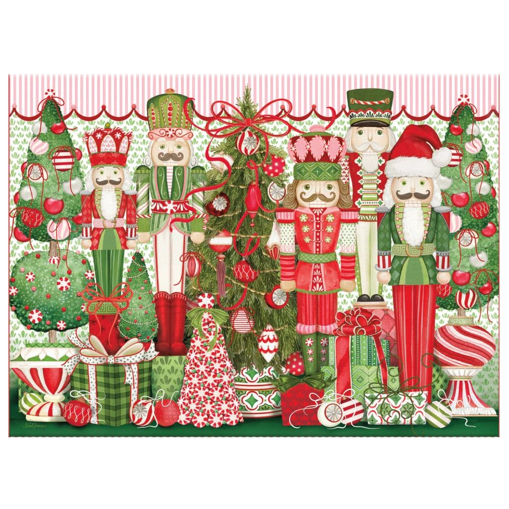 Merry Nutcrackers Countdown Calendar 500 Piece Puzzle First Alternate Image