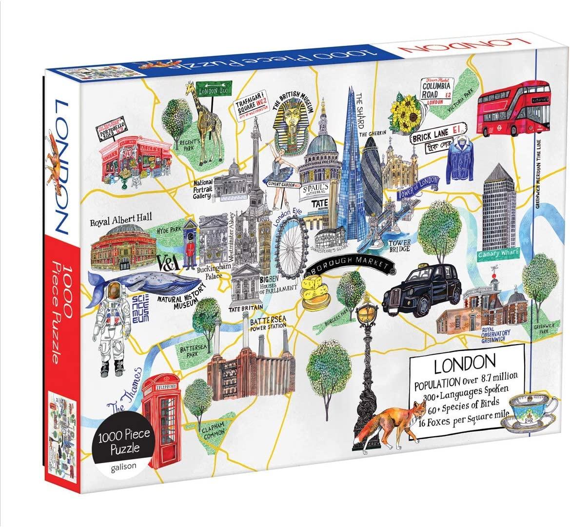 Chronicle Books London 1000 Piece Puzzle