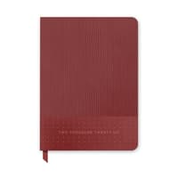 image Dots on Burgundy Textured 2026 Planner Main Image