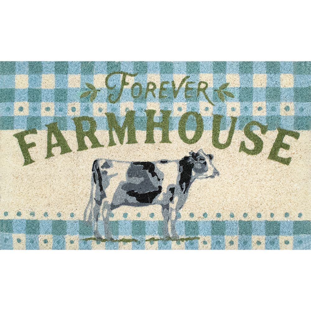 Farmhouse Coir Small Doormat by Chad Barrett