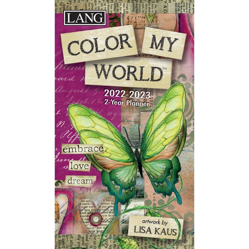 Color My World 2022 Two Year Planner