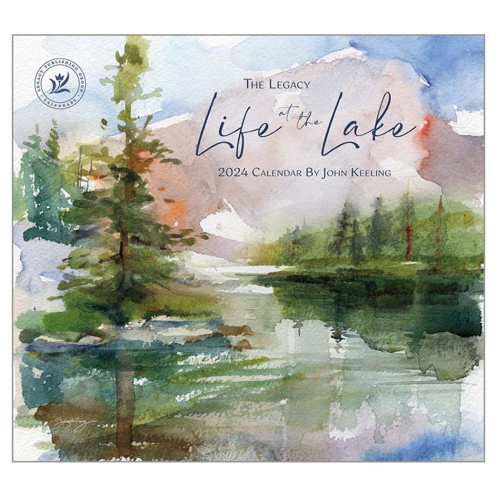 Life At The Lake 2024 Wall Calendar