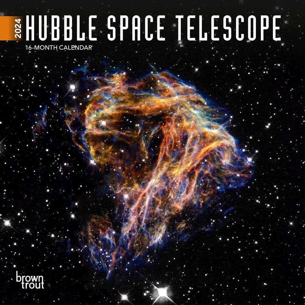 Hubble Space Telescope 2024 Mini Wall Calendar Main Product Image width=&quot;1000&quot; height=&quot;1000&quot;