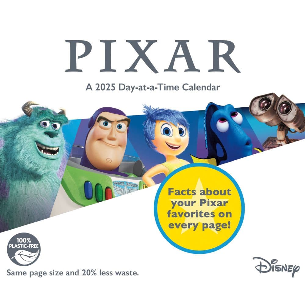Disney Pixar 2025 Desk Calendar Main Product Image width=&quot;1000&quot; height=&quot;1000&quot;