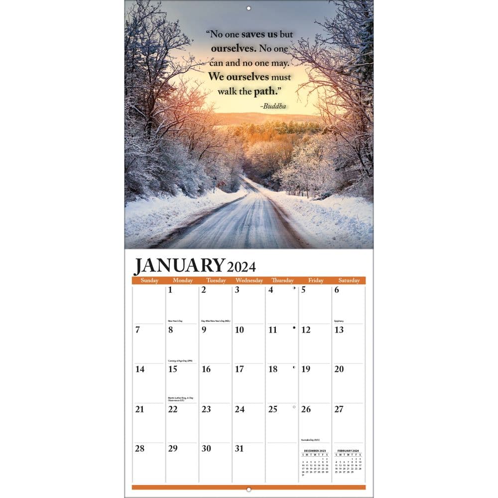 Pathways 2024 Wall Calendar