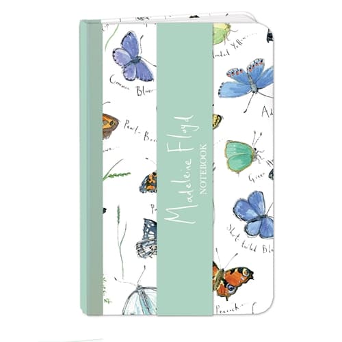Madeleine Floyd Butterflies Hardcover Notebook