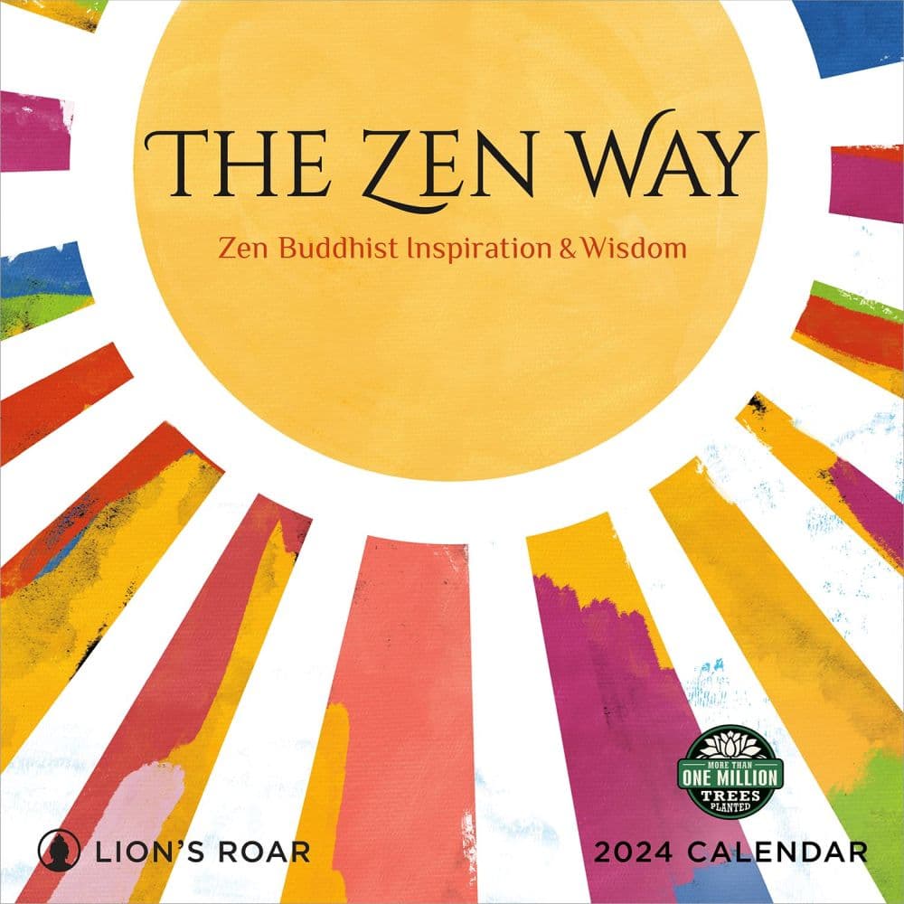 Zen Way Buddhist 2024 Wall Calendar Main Image