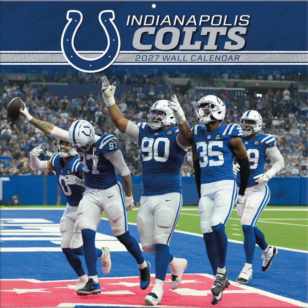 NFL Indianapolis Colts 2027 Wall Calendar Main Product Image