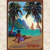 image Vintage Hawaii 2027 Deluxe Wall Calendar Third Alternate Image