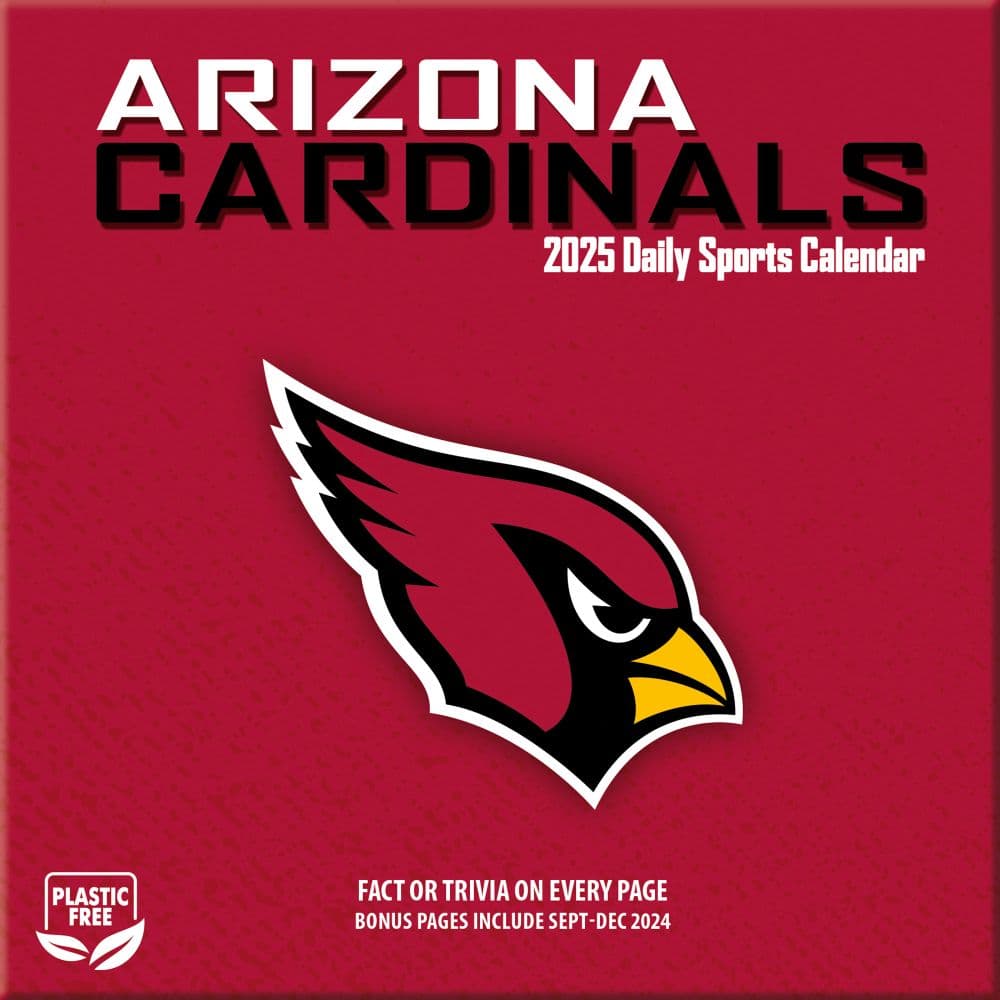 NFL Arizona Cardinals 2025 Desk Calendar Sixth Alternate Image