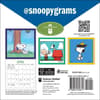 image Peanuts Snoopygrams 2027 Mini Wall Calendar First Alternate Image