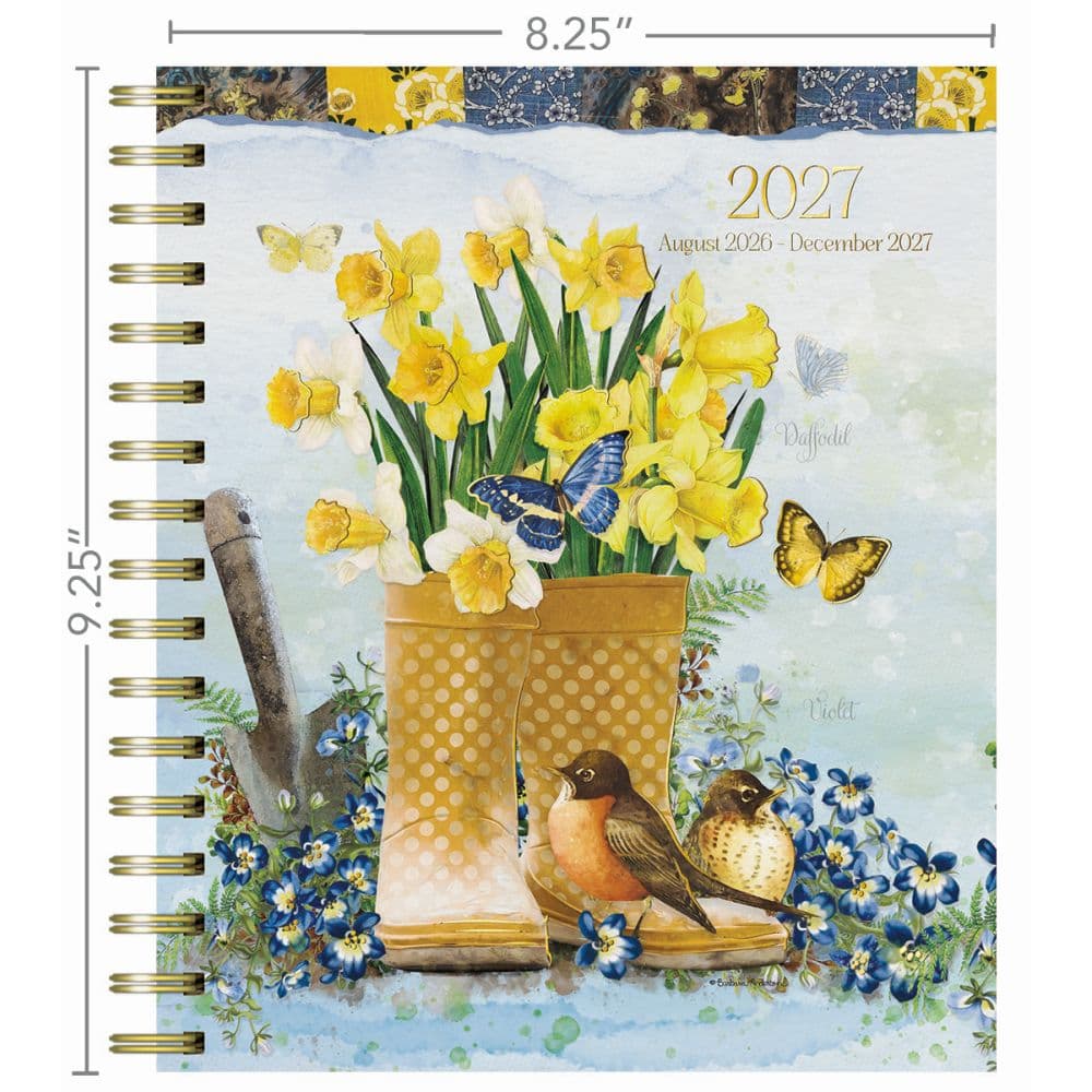 Botanical Gardens 2027 Agenda Planner by Barbara Anderson Fourth Alternate Image