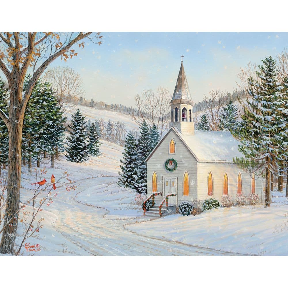 Country Cheer Christmas Cards by Sam Timm