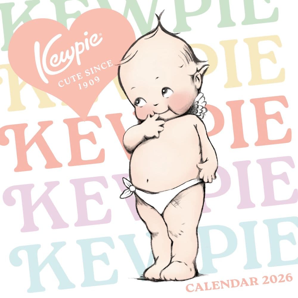 Kewpie 2026 Wall Calendar Main Product Image
