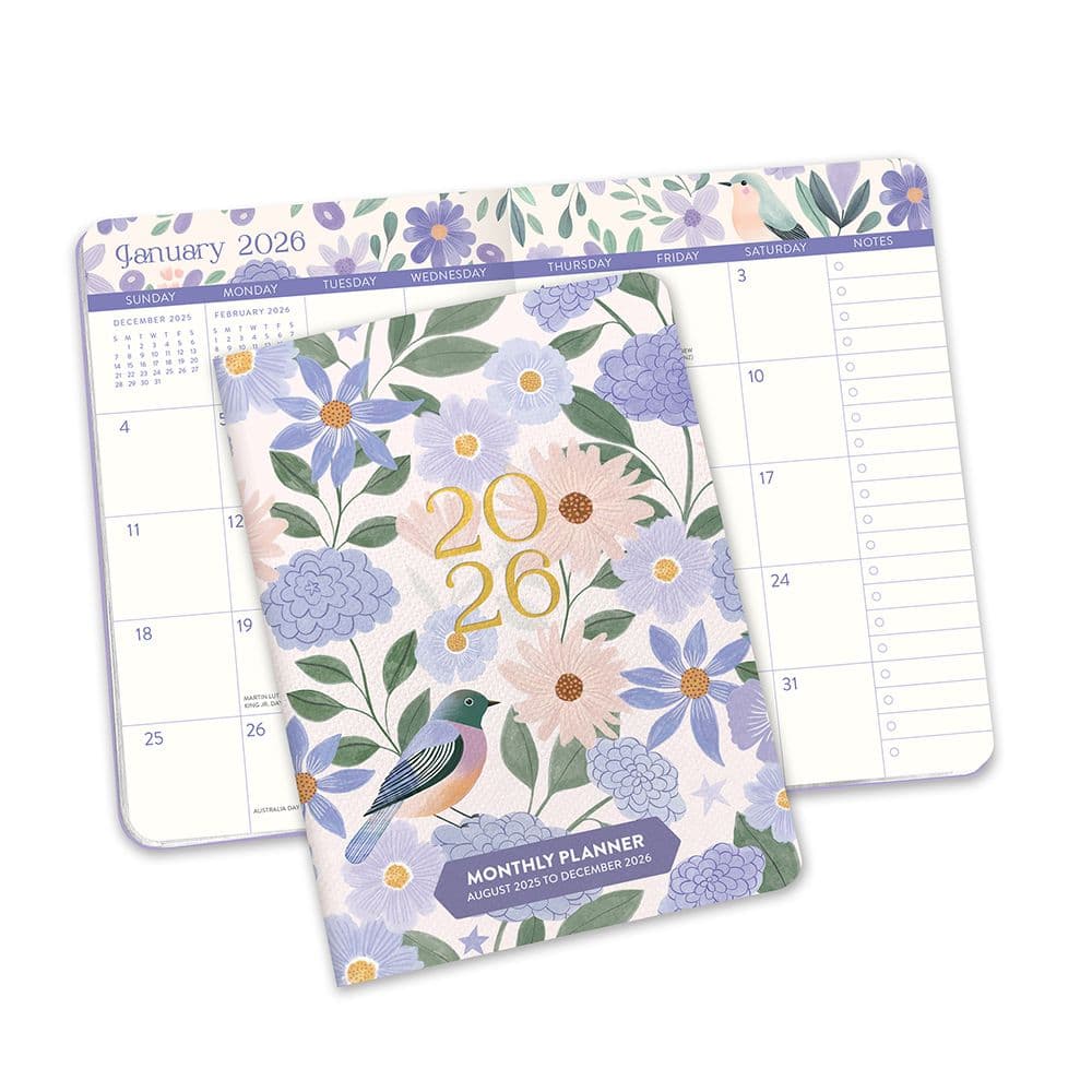 Birds and Blooms Monthly Pocket 2026 Planner Sixth Alternate Image