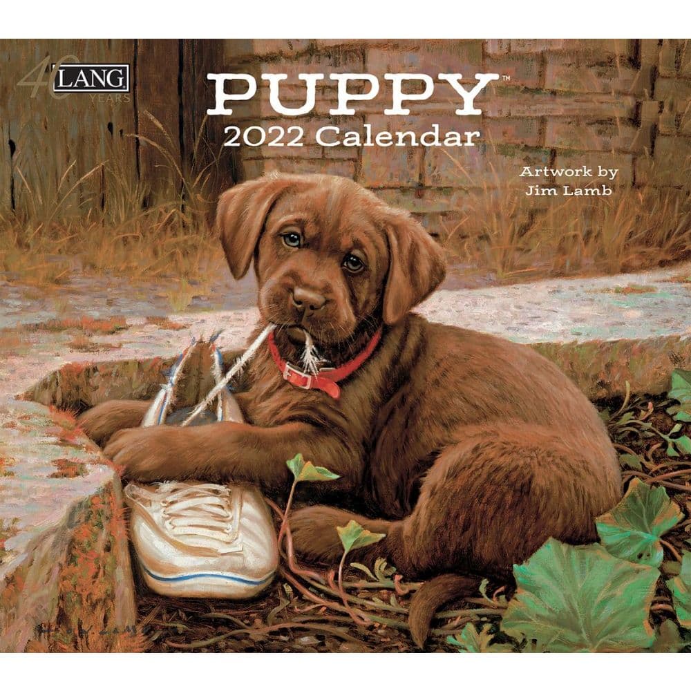 Puppy 2022 Wall Calendar - Calendars.com