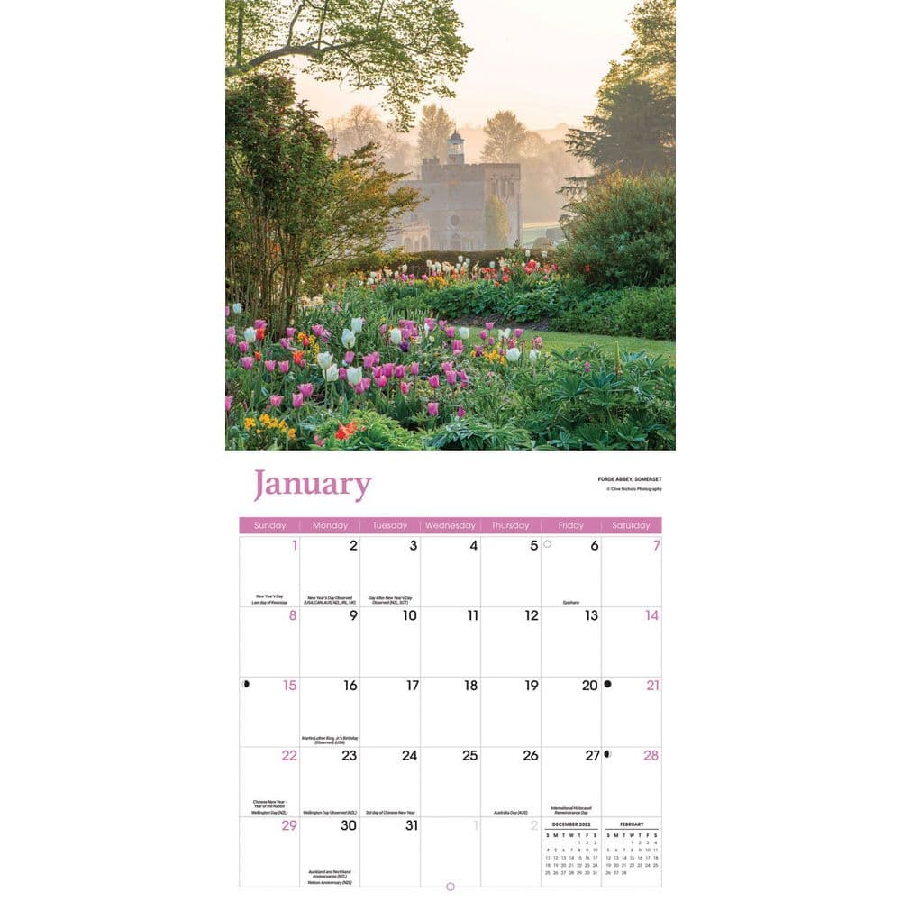 Country Gardens 2023 Wall Calendar - Calendars.com