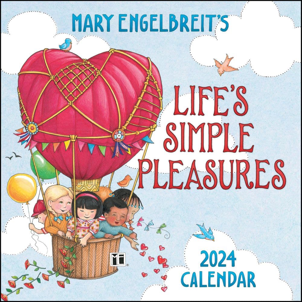 Mary Engelbreit&#39;s 2024 Mini Wall Calendar: Life&#39;s Simple Pleasures