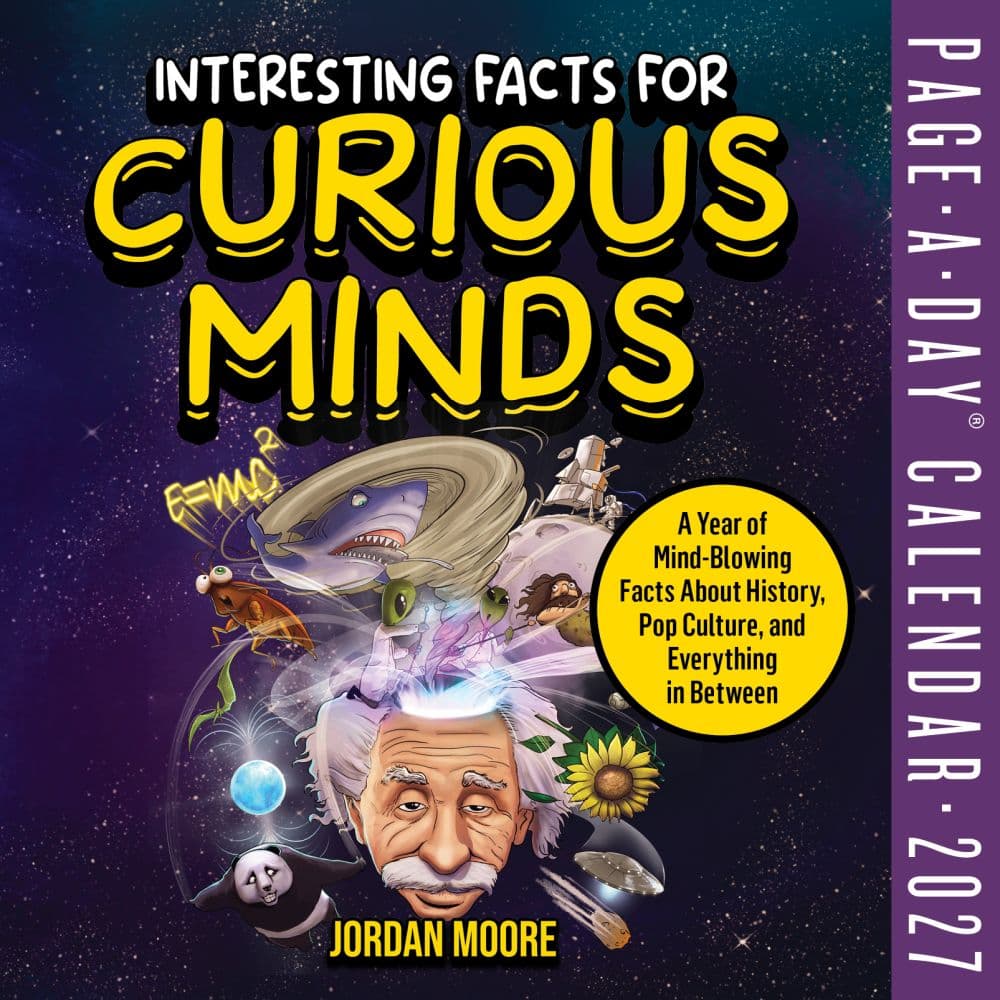 Interesting Facts for Curious Minds 2027 Desk Calendar Fifth Alternate Image