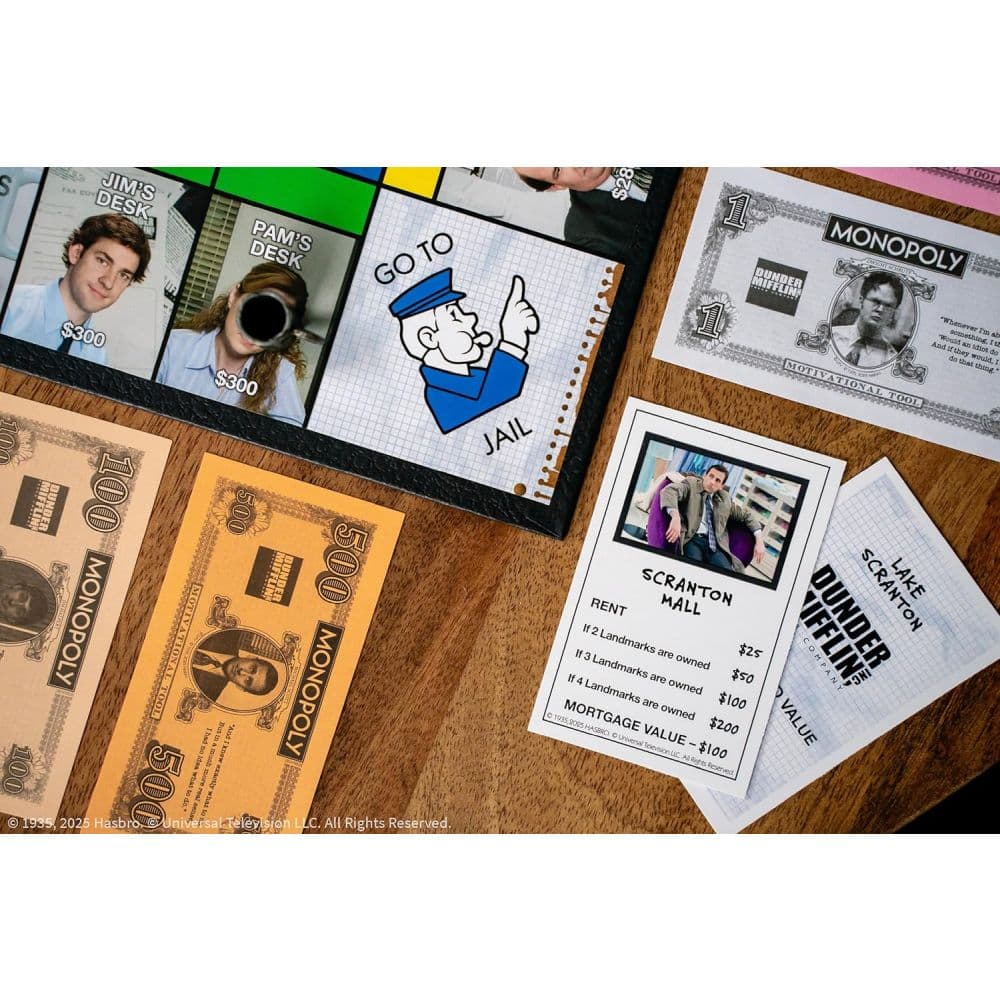 Monopoly The Office Edition Board Game Eighth Alternate Image