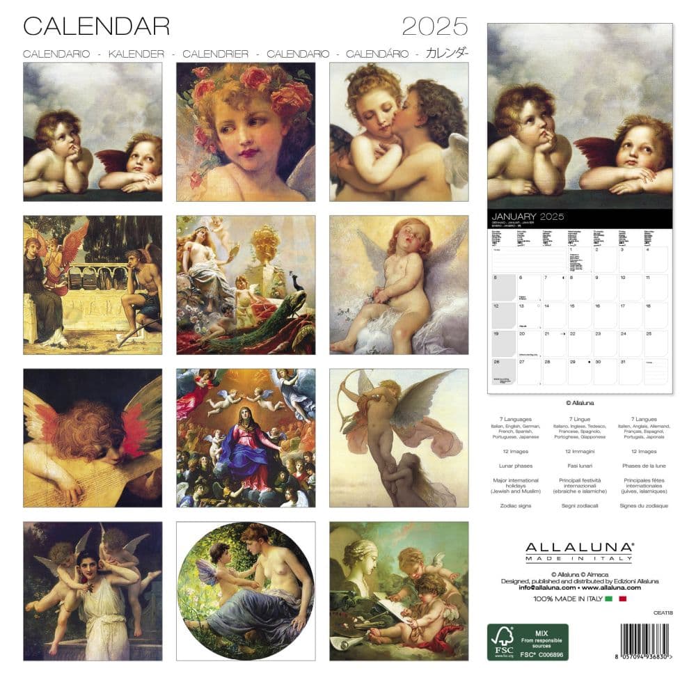 Angels 2025 Wall Calendar First Alternate Image width=&quot;1000&quot; height=&quot;1000&quot;