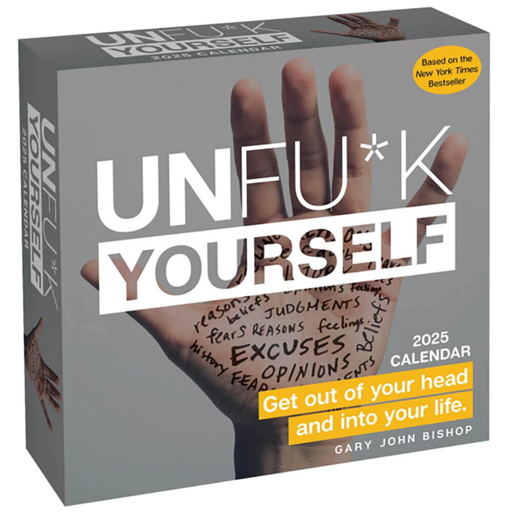 Unf-ck Yourself 2025 Desk Calendar - Calendars.com