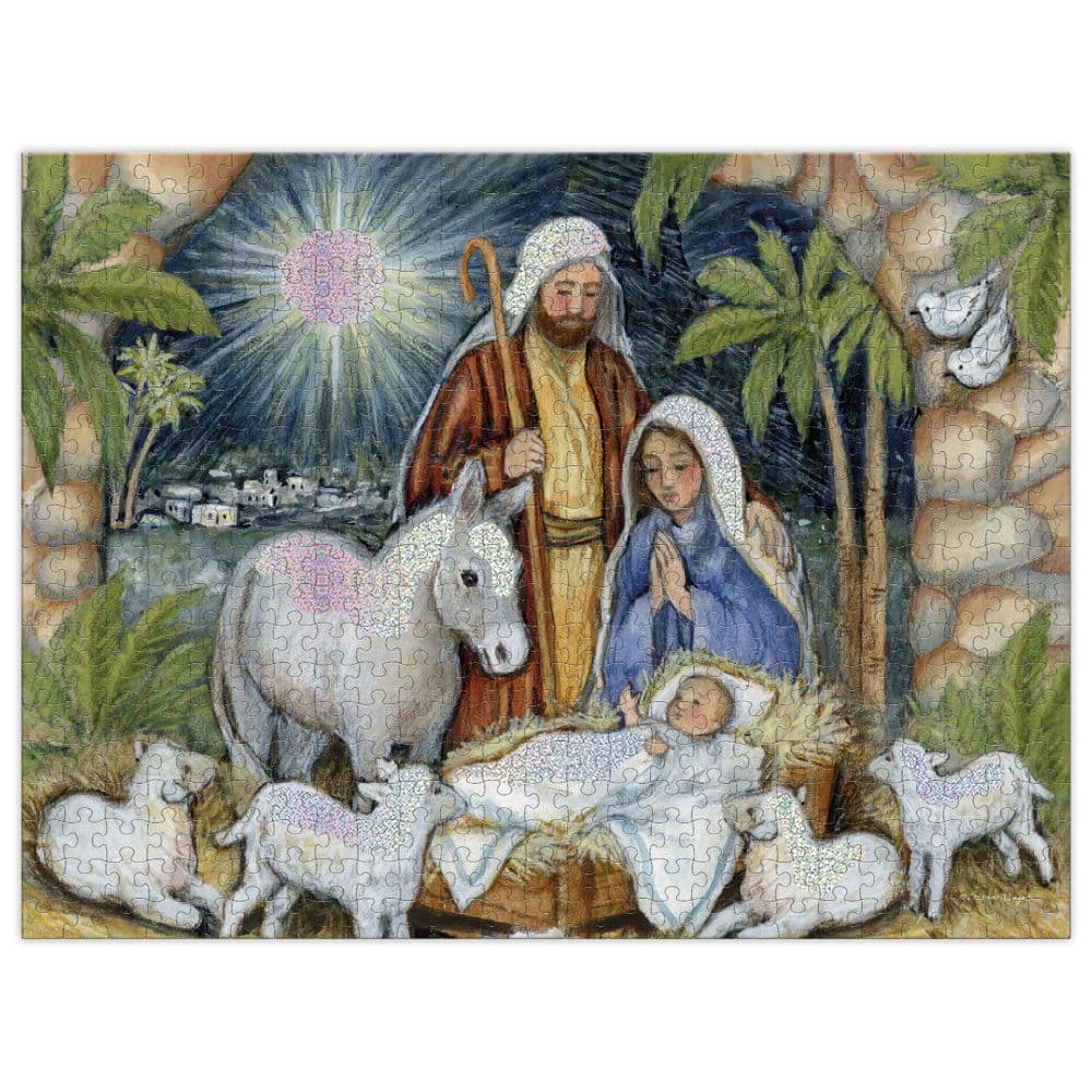 Nativity Luxe 500 Piece Puzzle Alt1