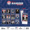 image MLB Texas Rangers 2026 Wall Calendar First Alternate Image