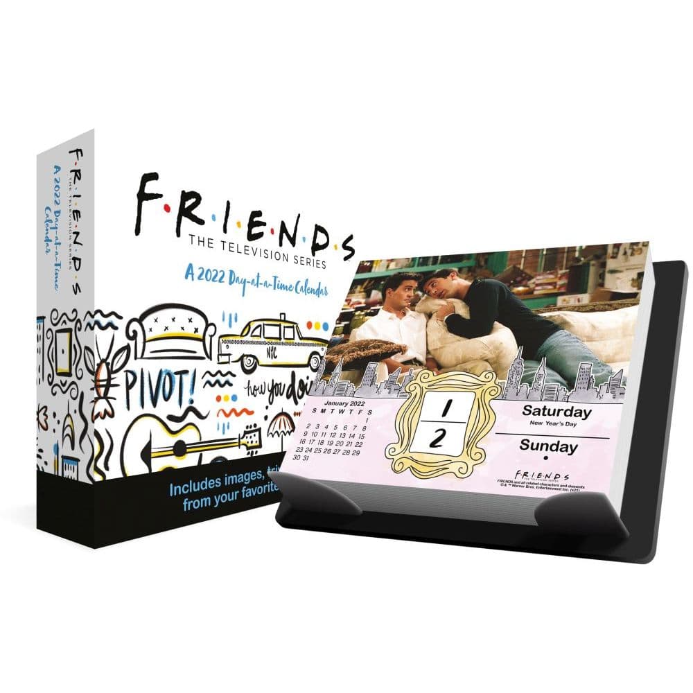 Friends 2022 Desk Calendar - Calendars.com