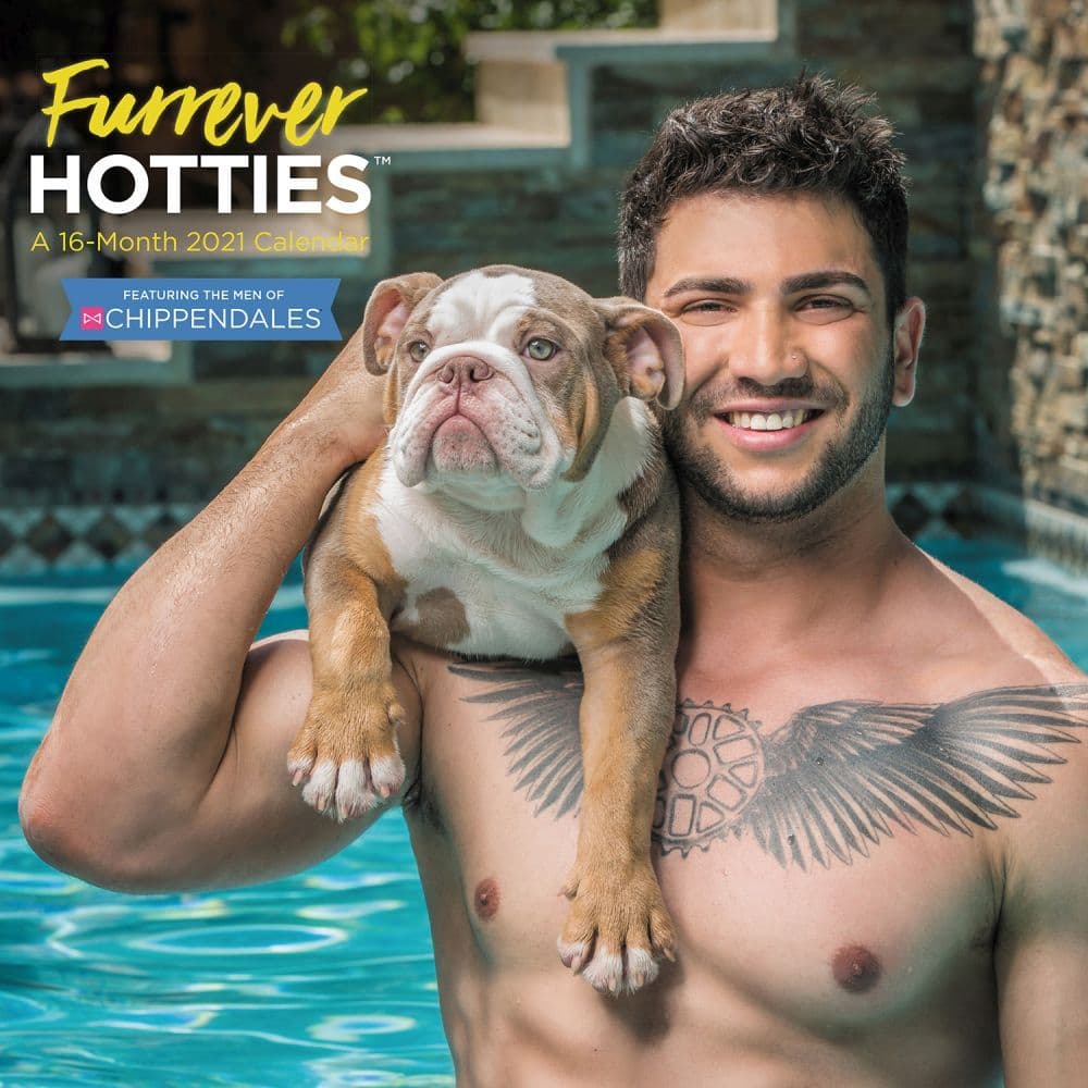 Furrever Hotties Wall Calendar