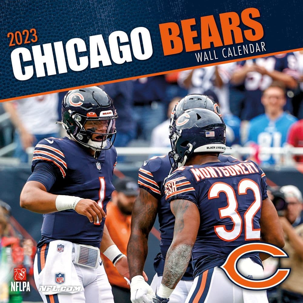 Chicago Bears 2023 Wall Calendar