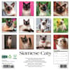 image Siamese Cats 2026 Wall Calendar First Alternate Image