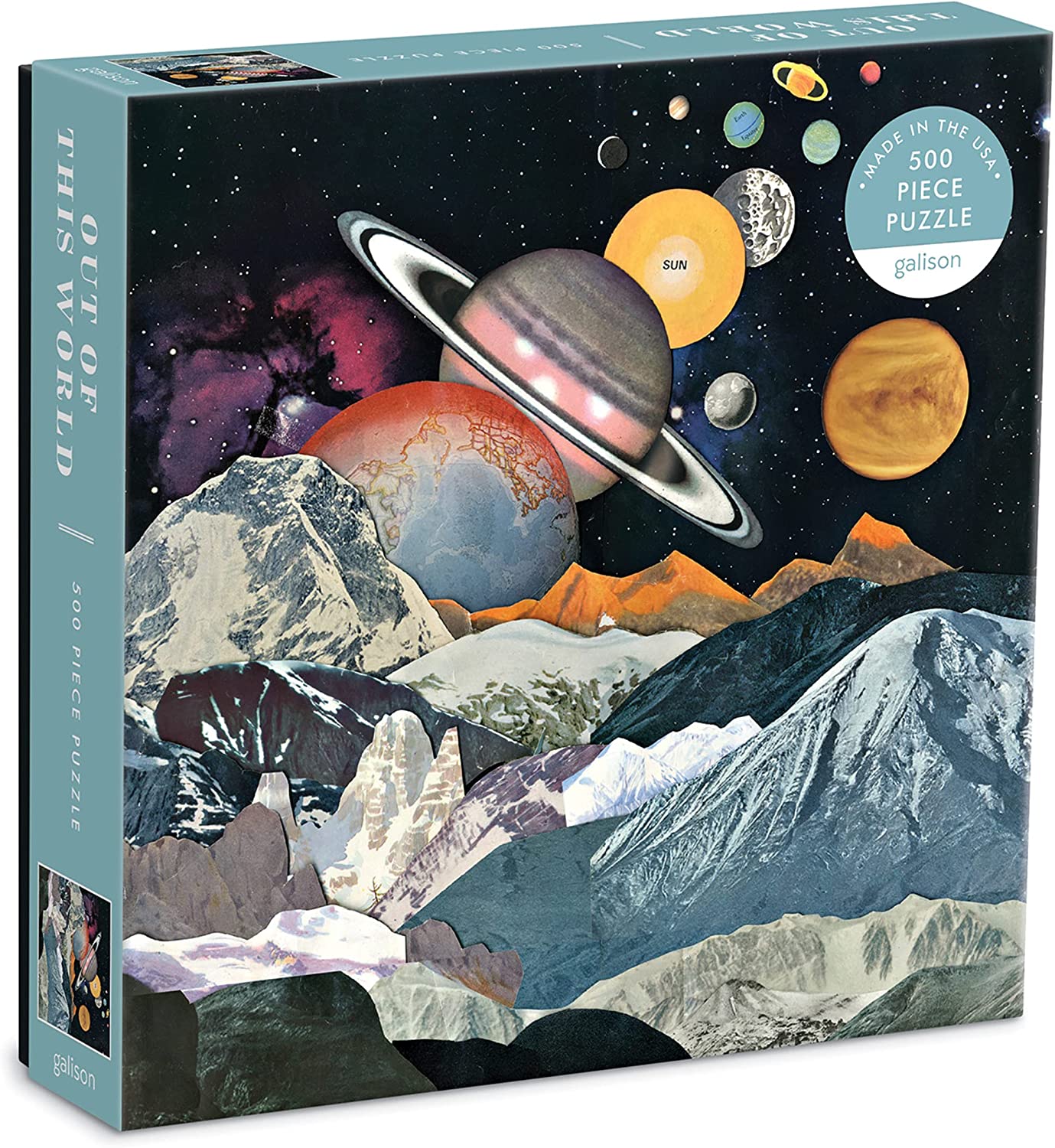 Chronicle Books Out Of This World 500 Piece Puzzle