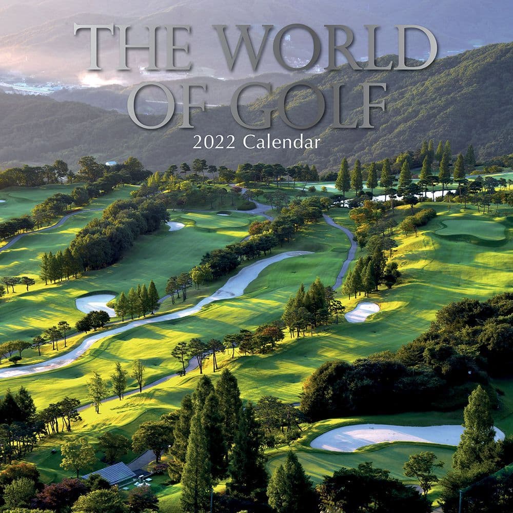 The World Of Golf 2022 Wall Calendar - Calendars.com