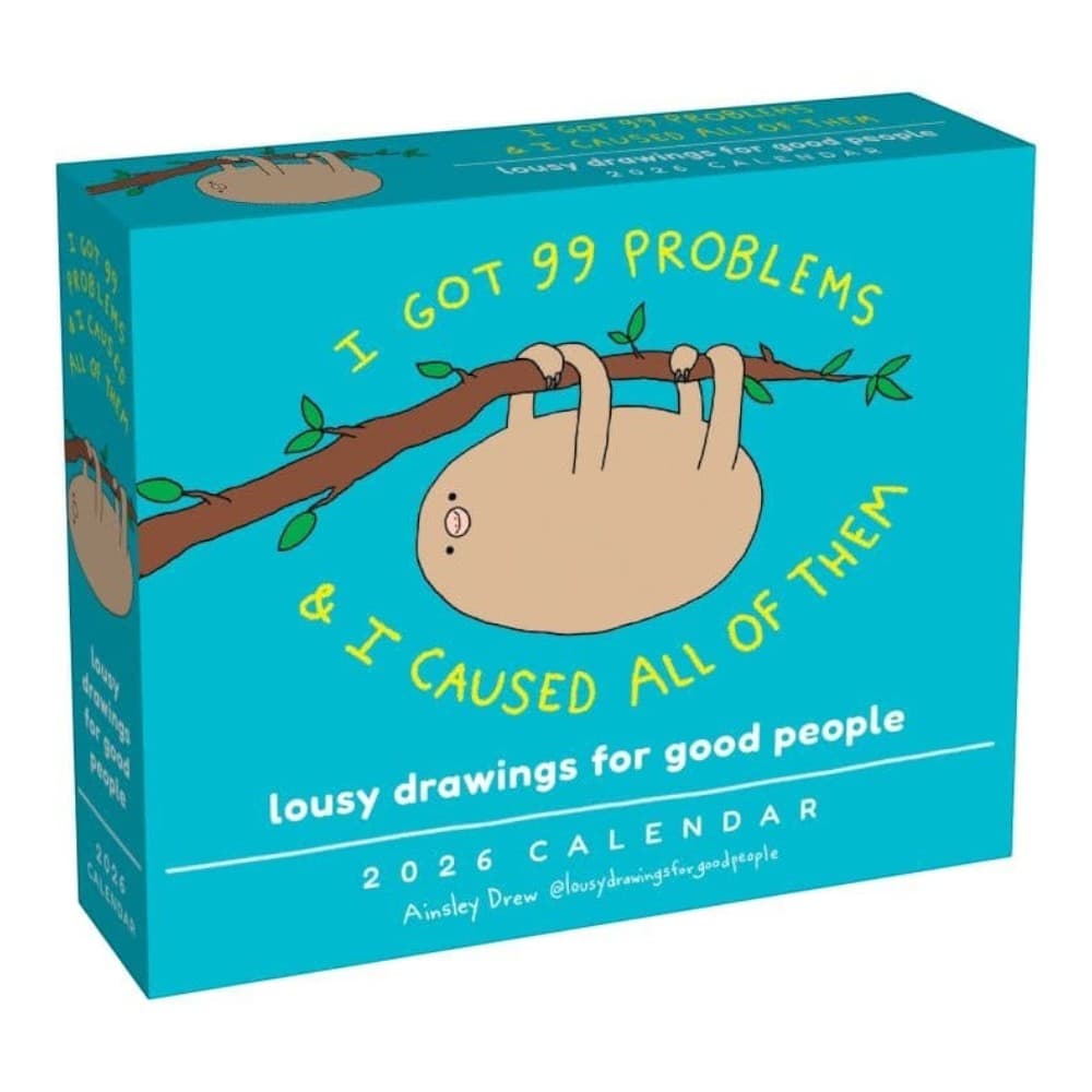 image Lousy Drawings for Good People 2026 Desk Calendar Main Product Image