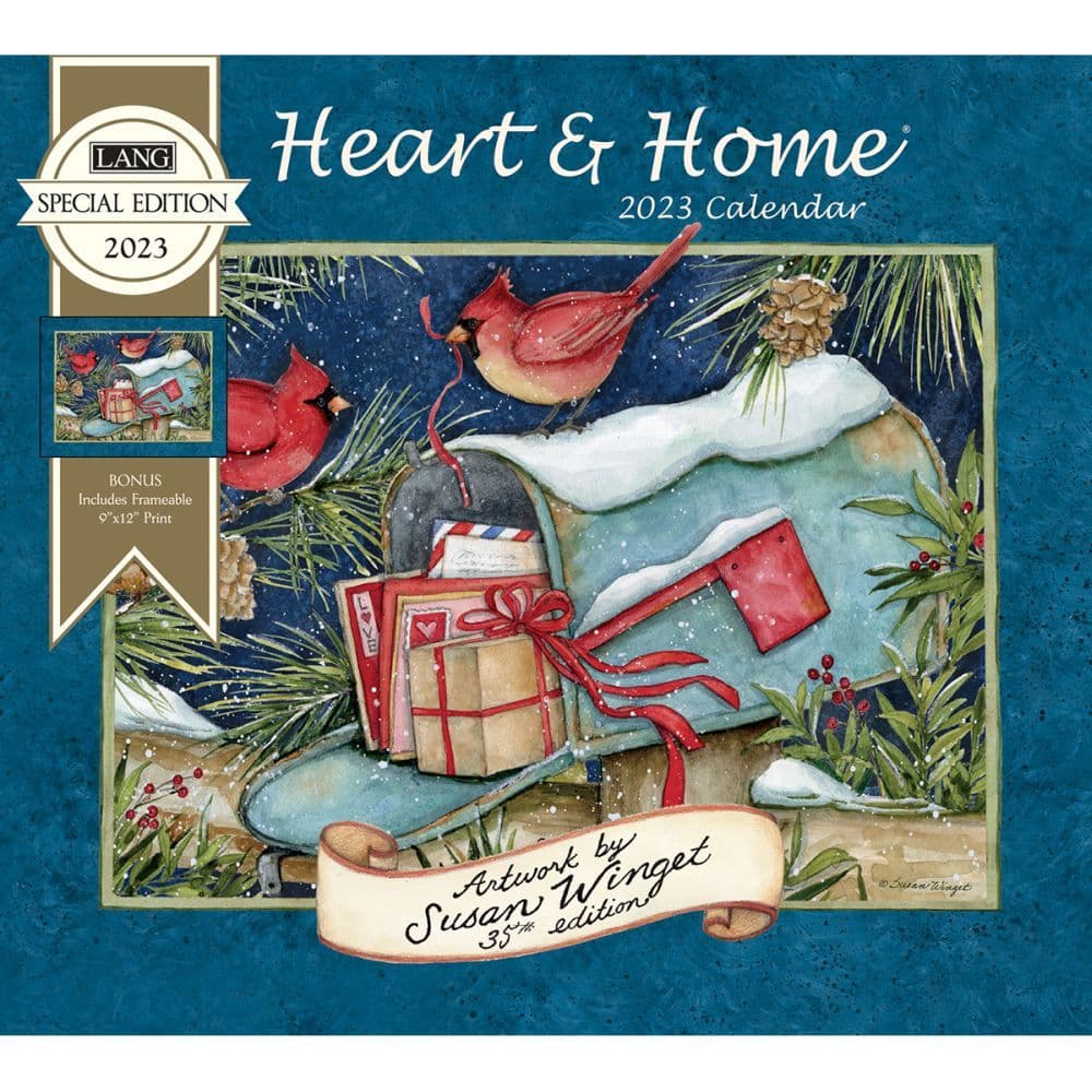 Heart & Home 2023 Special Edition Wall Calendar