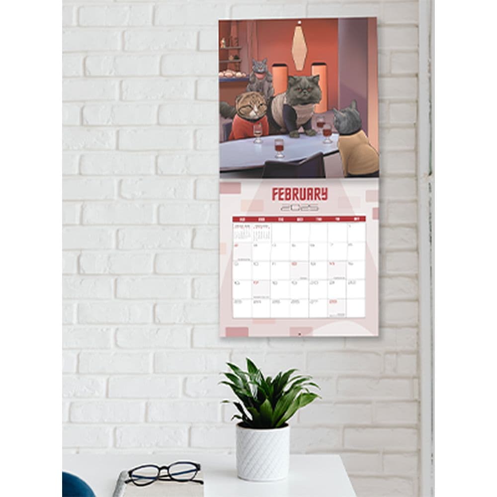 Star Trek Cats 2025 Wall Calendar Fifth Alternate Image width=&quot;1000&quot; height=&quot;1000&quot;