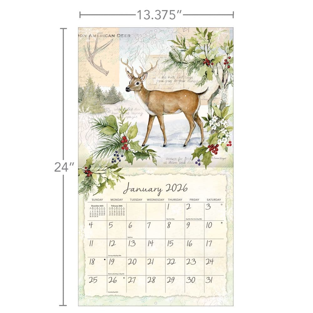 Field Guide 2026 Wall Calendar by Susan Winget_ALT6