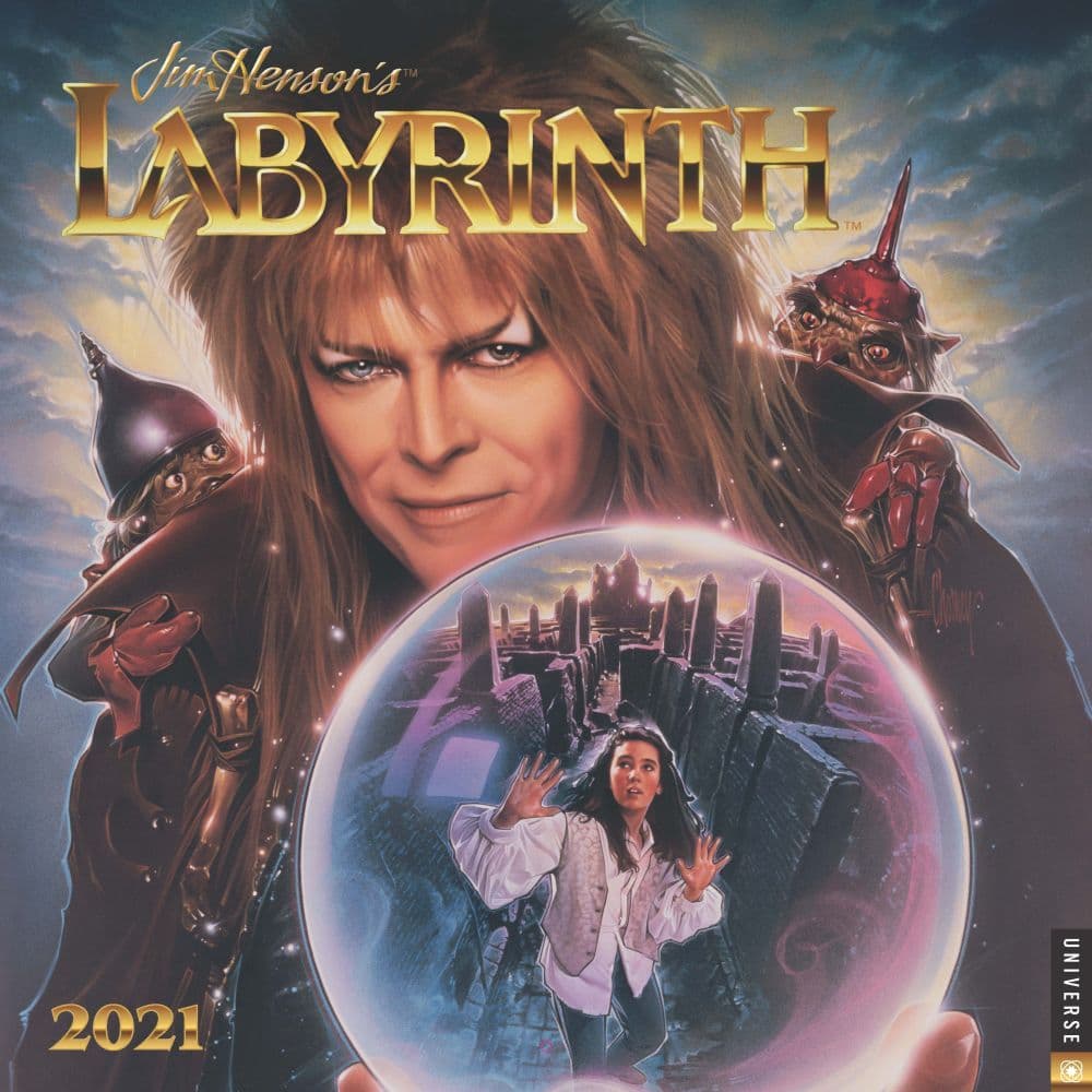 Top Labyrinth Wall Calendar