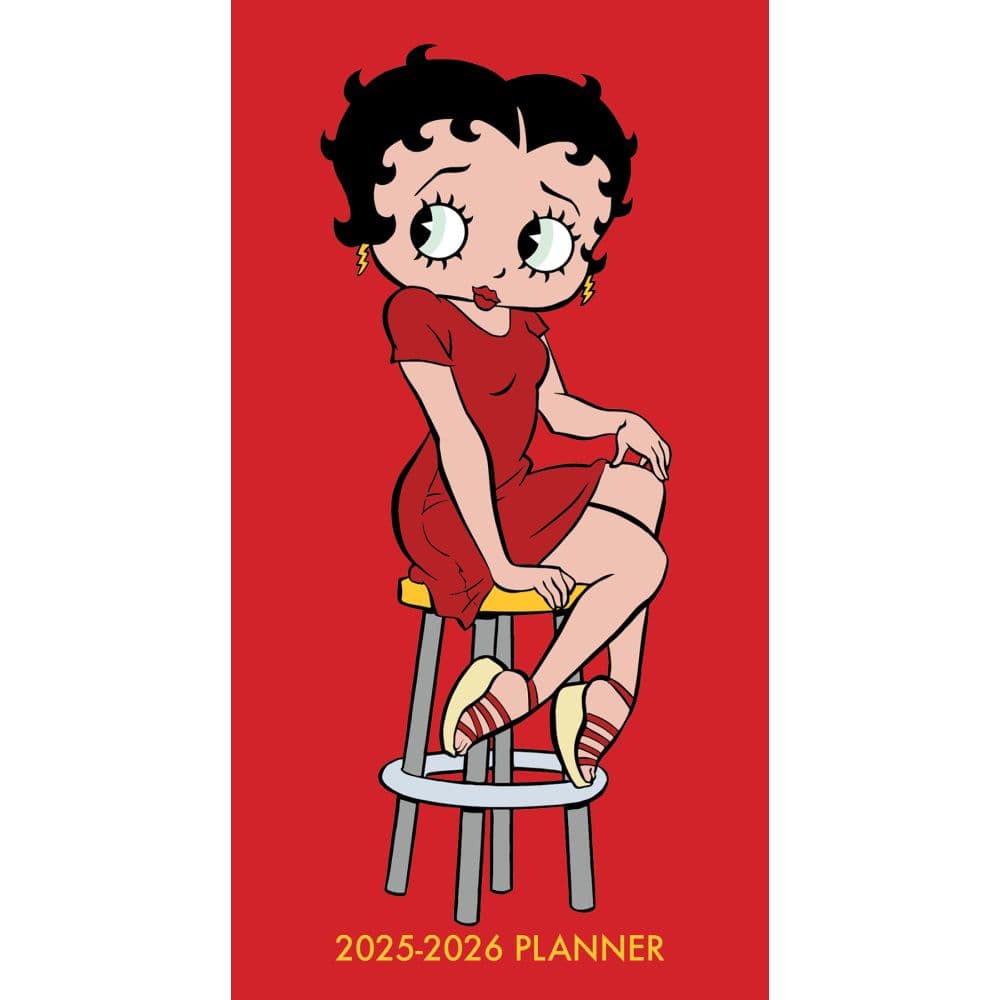 Betty Boop 2025 Monthly Pocket Planner