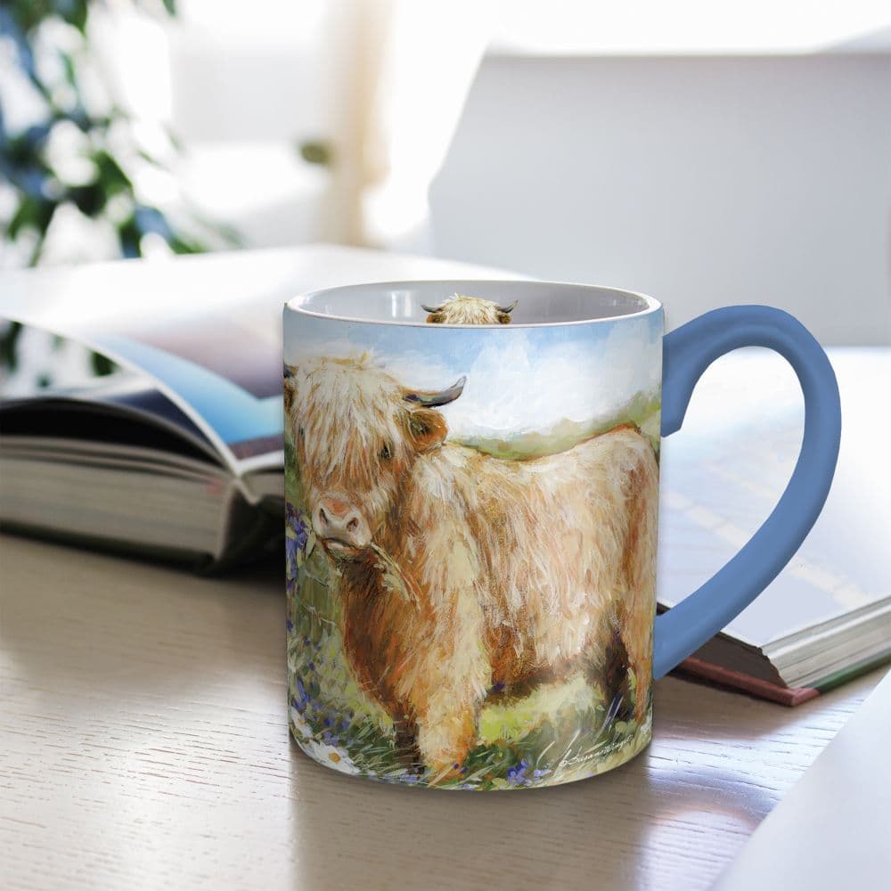 Highland Cow Coffee Mug Third Alternate Image