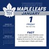 image NHL Toronto Maple Leafs 2027 Desk Calendar First Alternate Image