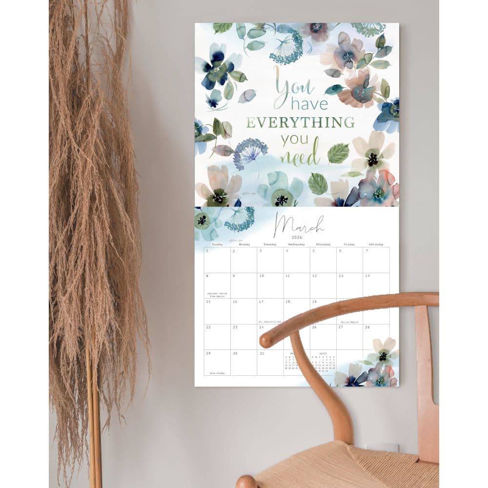 Gratitude by Stephanie Ryan 2026 Wall Calendar Fourth Alternate Image